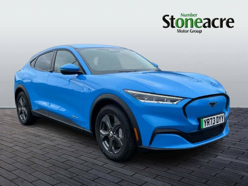 Compare Ford Mustang Mach-E 75Kwh Standard Range Suv YR73DYY Blue