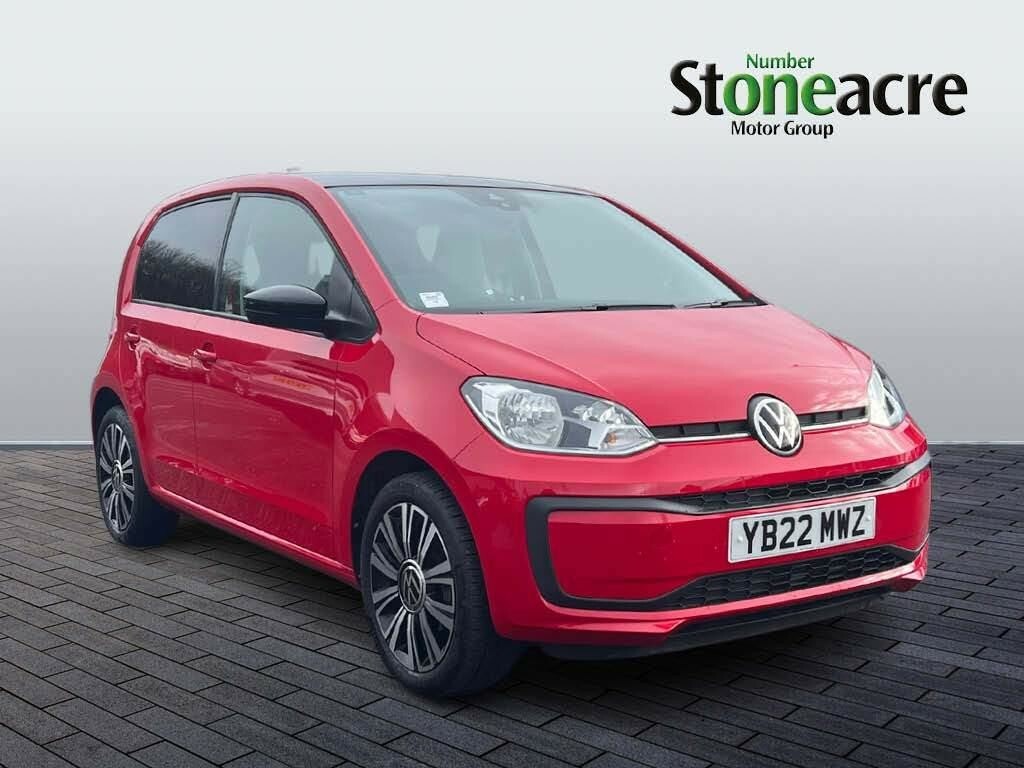 Compare Volkswagen Up 1.0 65Ps Black Edition YB22MWZ Red