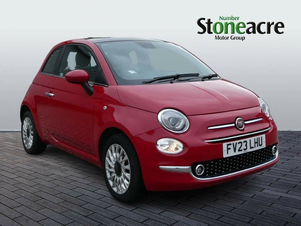 Compare Fiat 500 500 Mhev FV23LHU Red