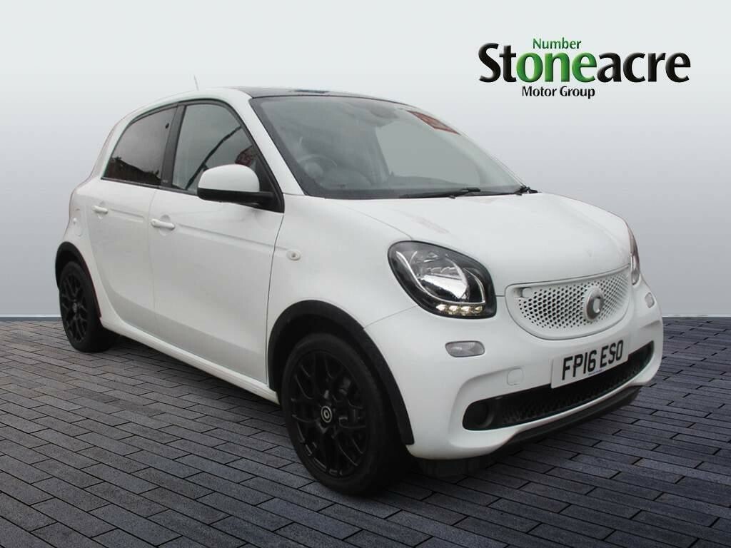 Smart Forfour 0.9T Edition White Hatchback White #1