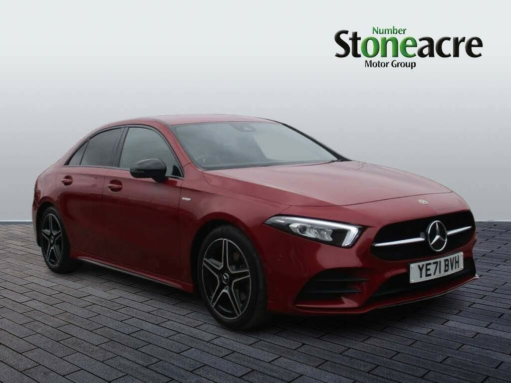 Compare Mercedes-Benz A Class 1.3 A200 Amg Line Edition Executive Saloon YE71BVH Red