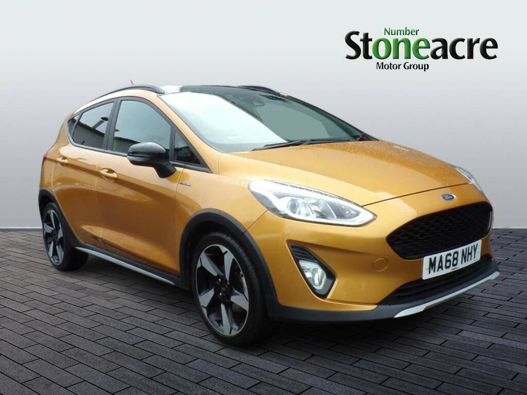Compare Ford Fiesta 1.0T Ecoboost Active Bo Play Euro 6 Ss MA68NHY Yellow