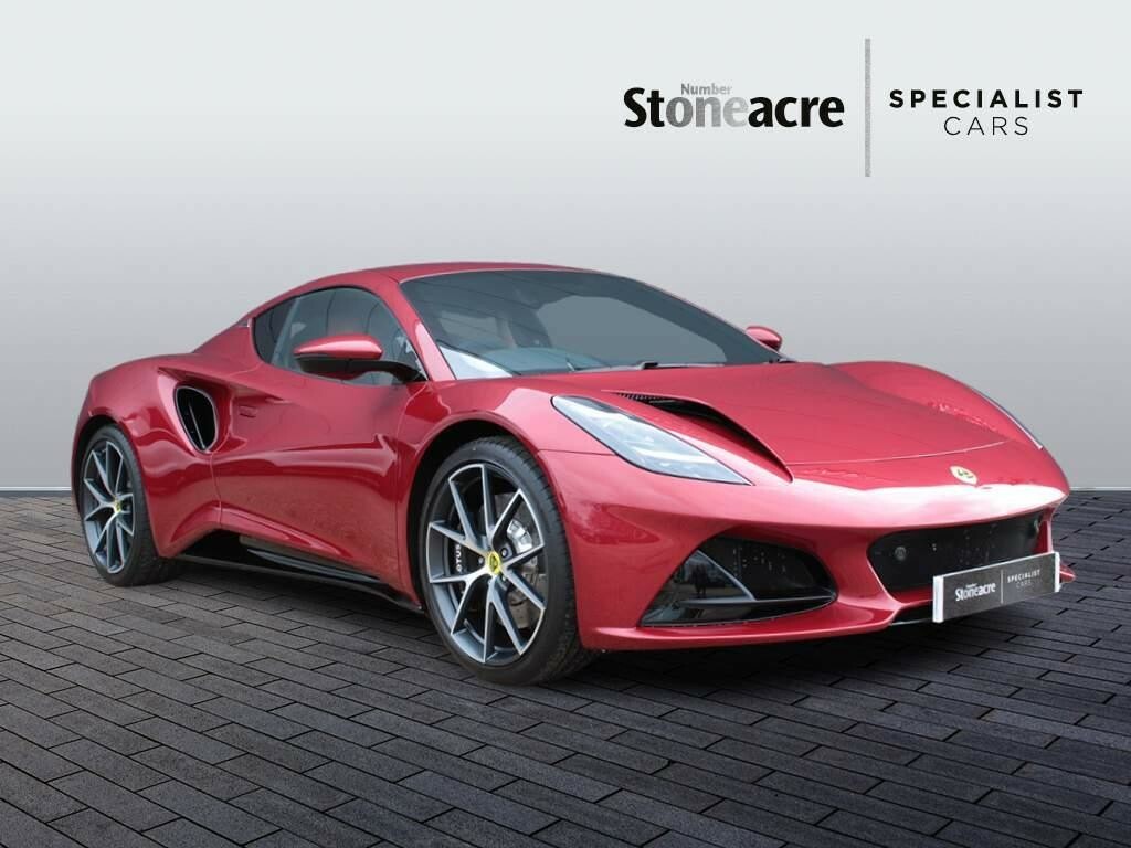 Compare Lotus Emira 3.5 V6 First Edition Coupe ND23AUU Red