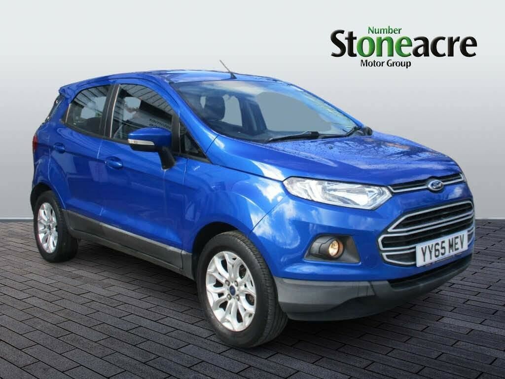 Compare Ford Ecosport 1.0T Ecoboost Zetec Suv YY65MEV Blue