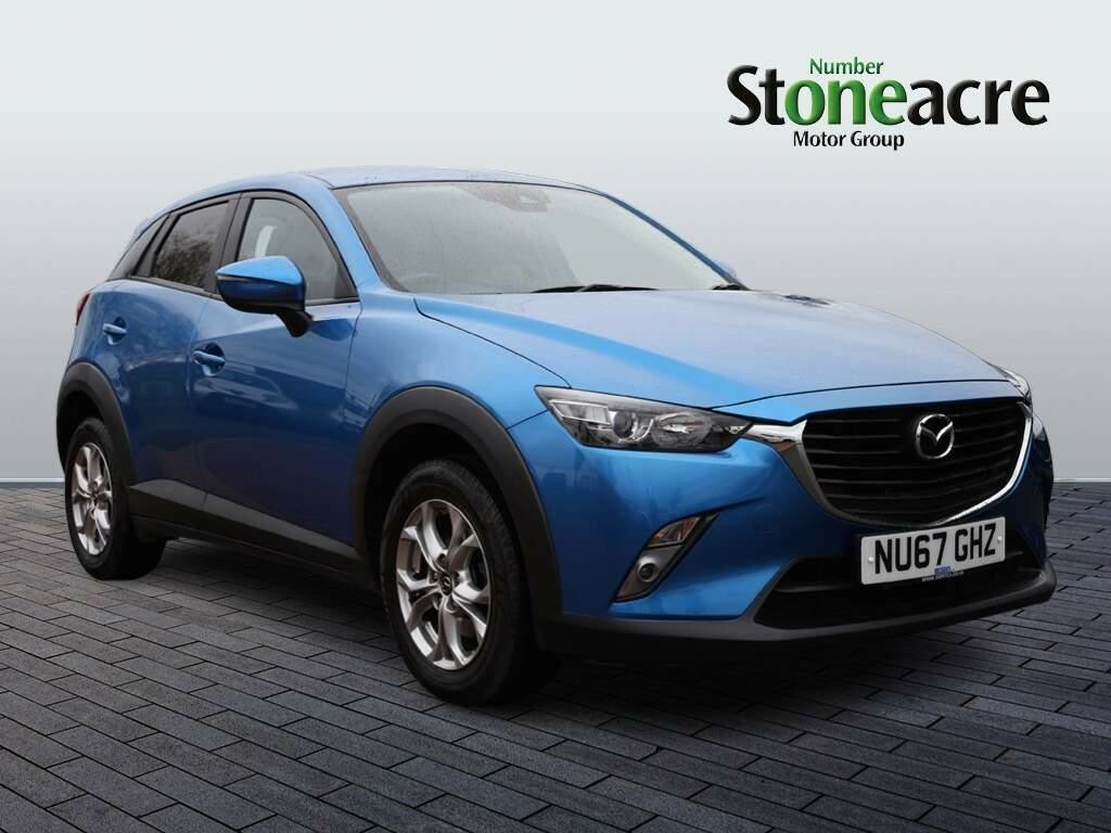 Compare Mazda CX-3 2.0 Skyactiv-g Se-l Nav Euro 6 Ss NU67GHZ Blue