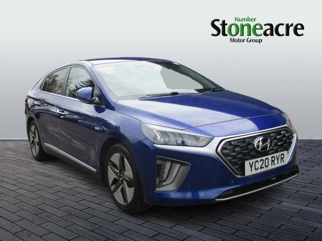 Hyundai Ioniq 1.6 H-gdi Premium Se Hatchback Blue #1