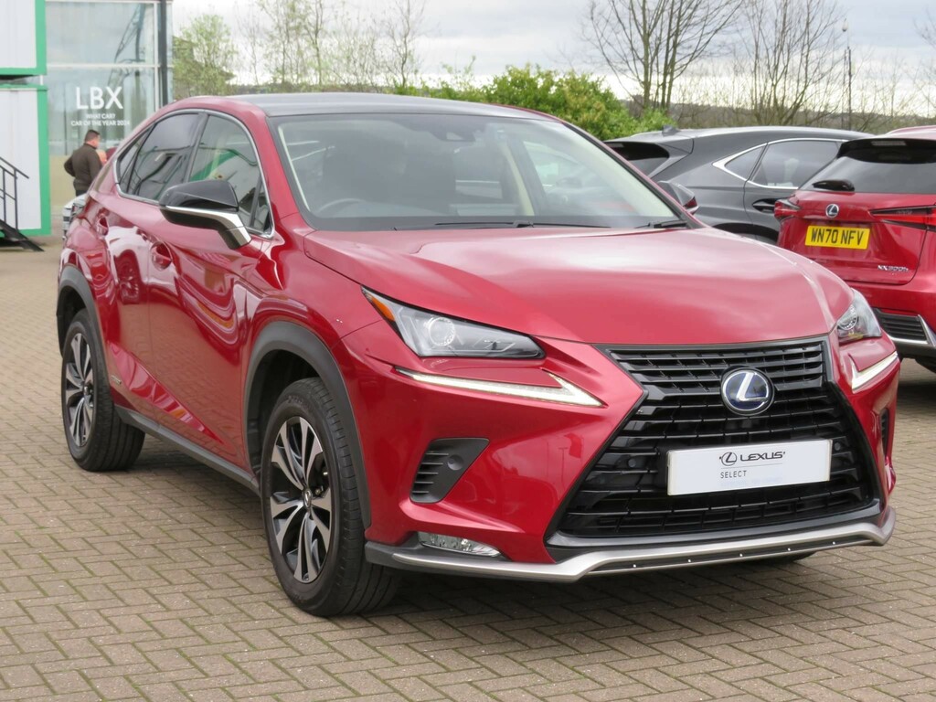 Compare Lexus NX 300H 2.5 Sport NC21APX Red