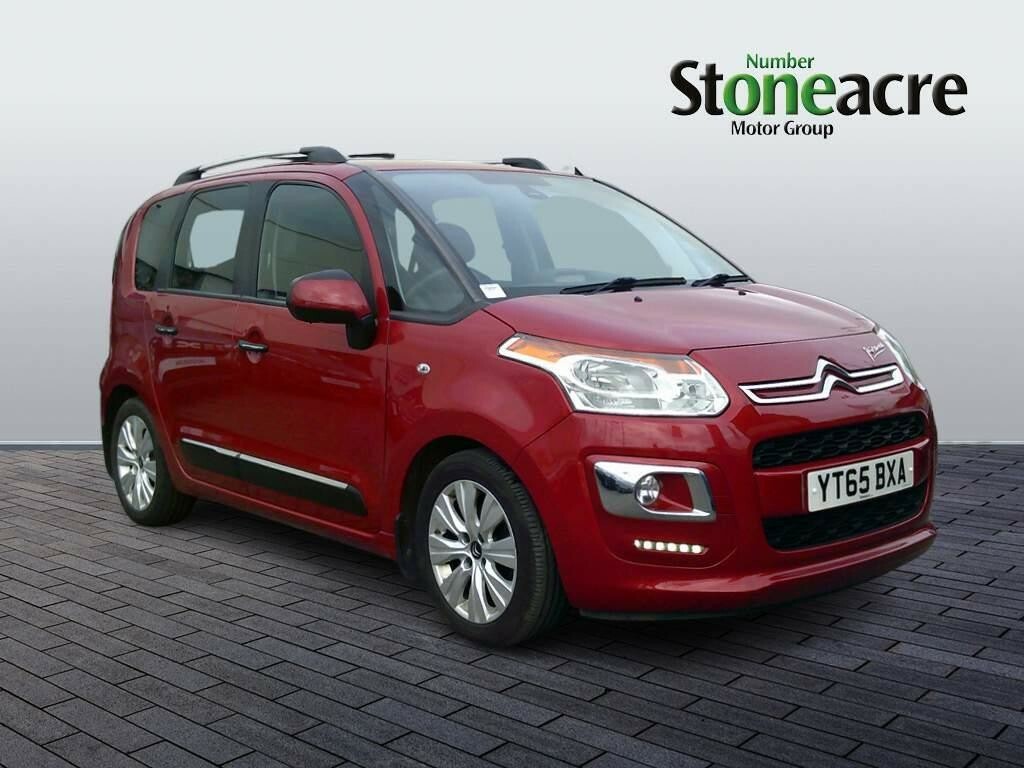 Compare Citroen C3 Picasso 1.6 Hdi Exclusive Euro 5 YT65BXA Red