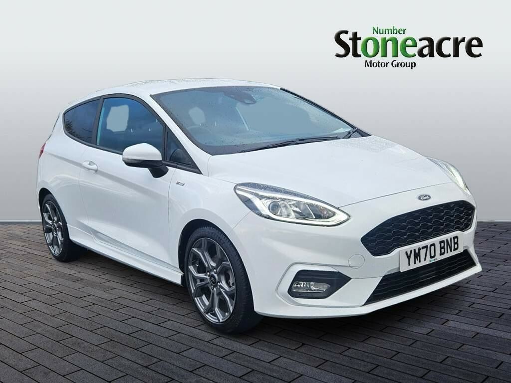 Compare Ford Fiesta 1.0T Ecoboost Mhev St-line Edition Euro 6 Ss YM70BNB White