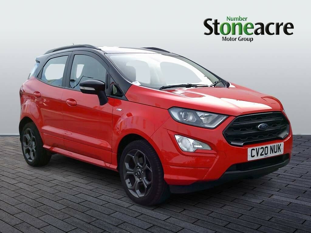 Compare Ford Ecosport 1.0T Ecoboost St-line Euro 6 Ss CV20NUK Red