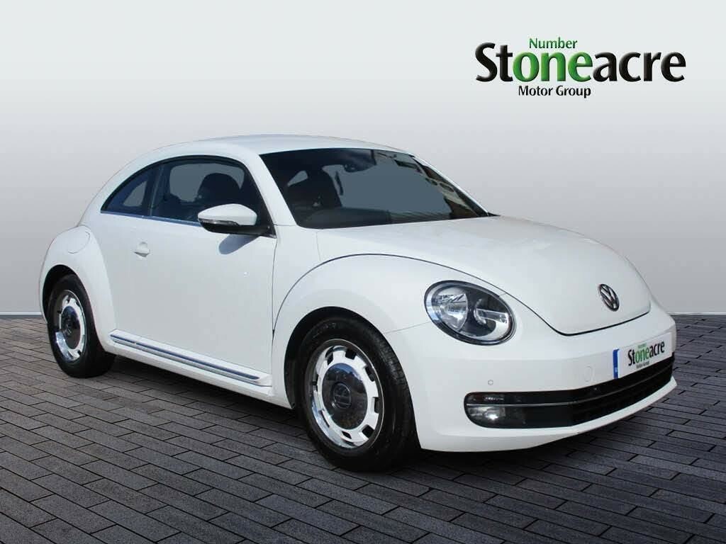Volkswagen Beetle 2.0 Tdi Bluemotion Tech Design Euro 6 Ss White #1