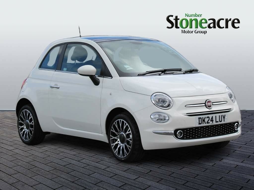Compare Fiat 500 1.0 Mhev Top Euro 6 Ss DK24LUY White