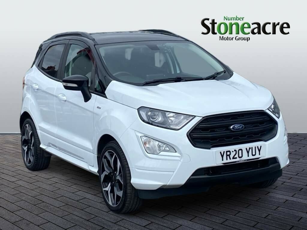 Ford Ecosport 1.0T Ecoboost St-line Euro 6 Ss White #1