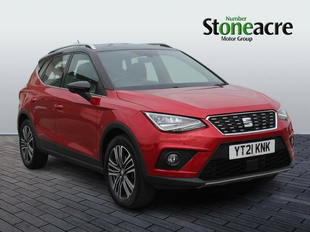 Compare Seat Arona 1.0 Tsi Xcellence Dsg Euro 6 Ss YT21KNK Red