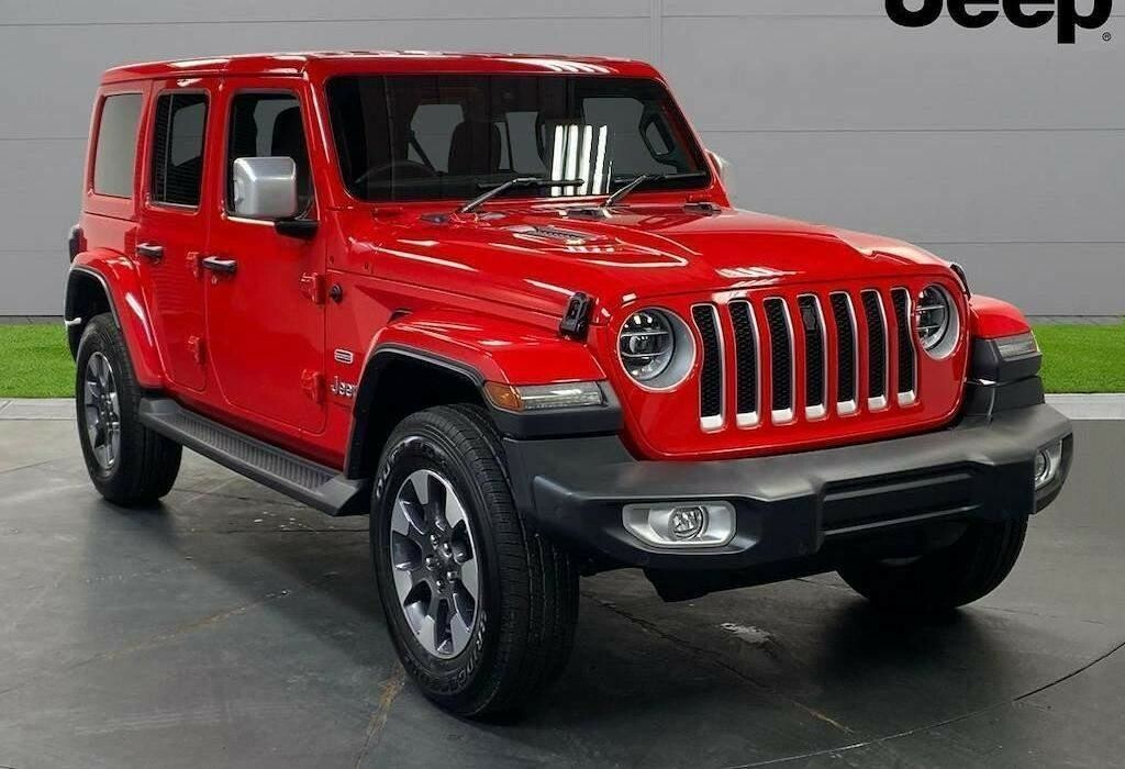 Compare Jeep Wrangler 2.0 Gme Overland NL23JZR Red