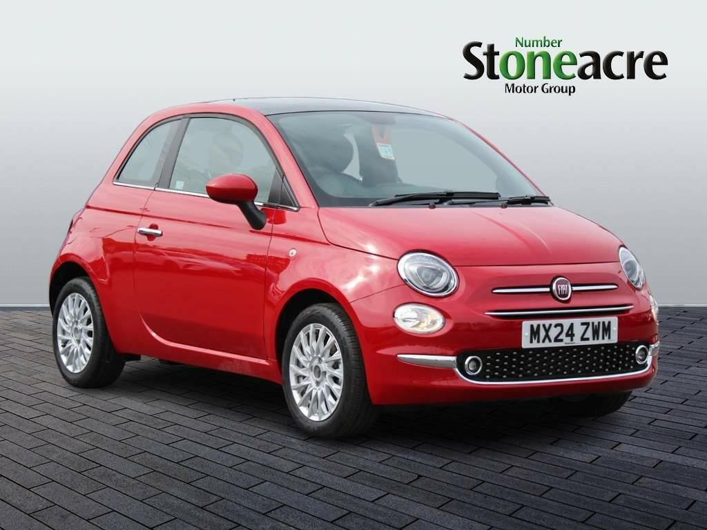 Compare Fiat 500 Hatchback MX24ZWM Red