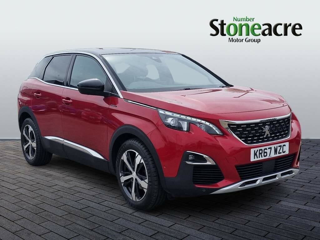 Compare Peugeot 3008 2.0 Bluehdi Gt Line Euro 6 Ss KR67WZC Red