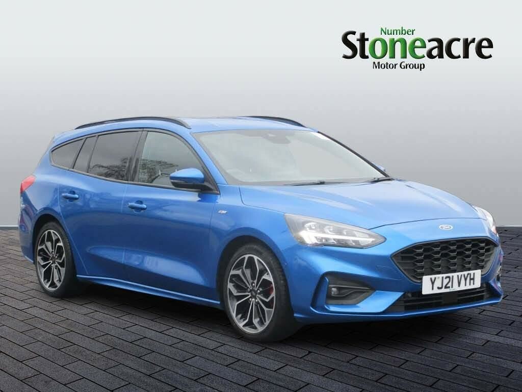 Ford Focus 1.0T Ecoboost Mhev St-line X Edition Euro 6 Ss Blue #1