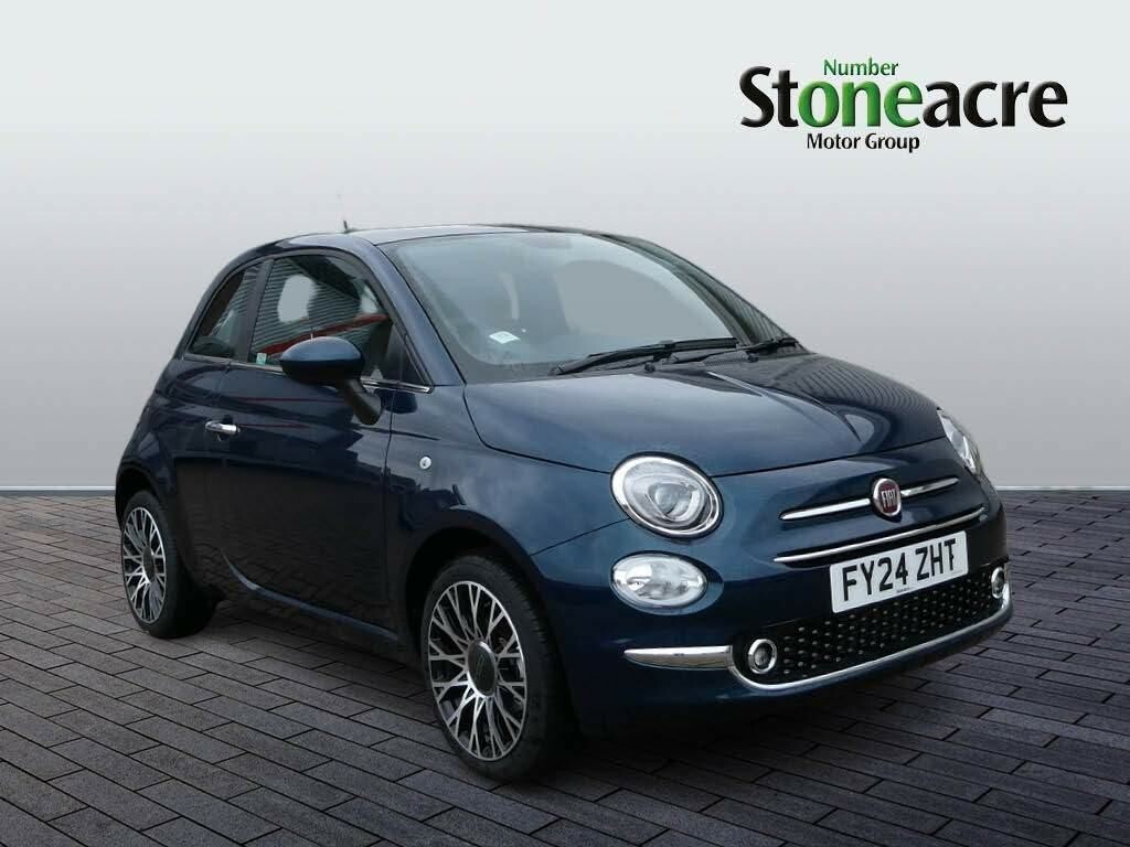 Compare Fiat 500 1.0 Mhev Top Euro 6 Ss FY24ZHT Blue