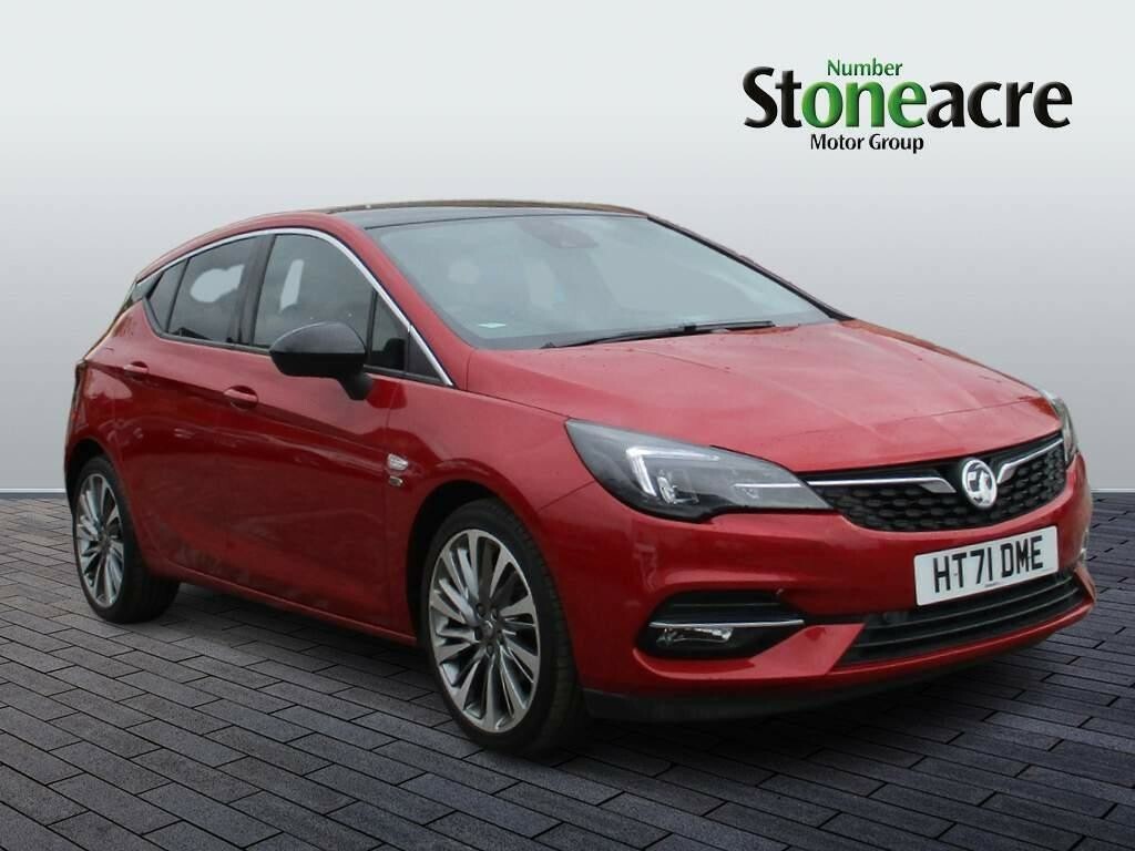 Compare Vauxhall Astra 1.2 Turbo 145 Griffin Edition HT71DME Red