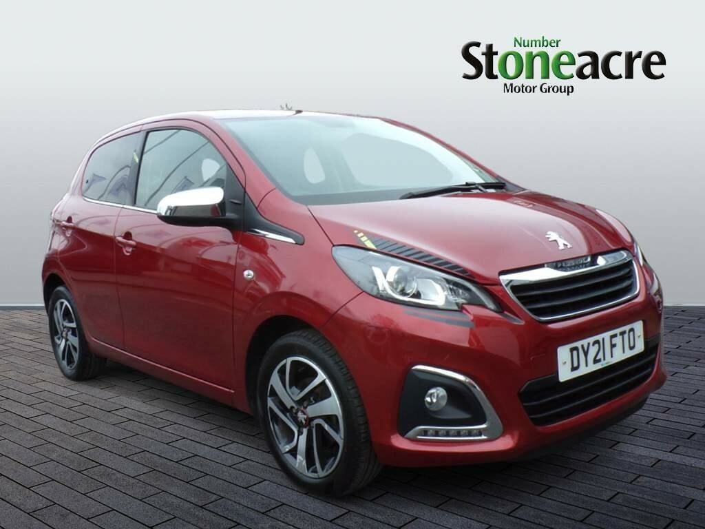 Compare Peugeot 108 1.0 72 Collection DY21FTO Red