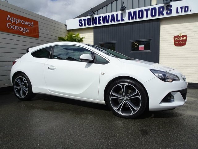 Compare Vauxhall Astra GTC Gtc 1.4 Limited Edition Ss 138 Bhp CF18TTU White