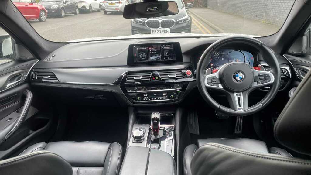Compare BMW M5 M5 Auto RN19VOC White