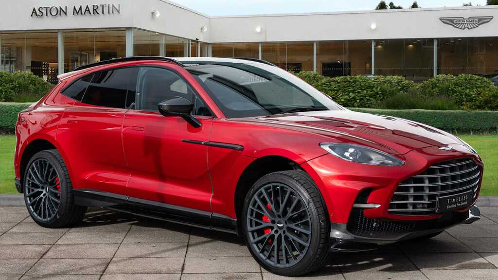 Compare Aston Martin DBX V8 Dbx707 Touchtronic RJ22DWW Red