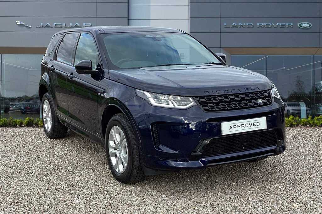 Compare Land Rover Discovery Sport 2.0 D165 R-dynamic S Plus 5 Seat BV21JXC Blue