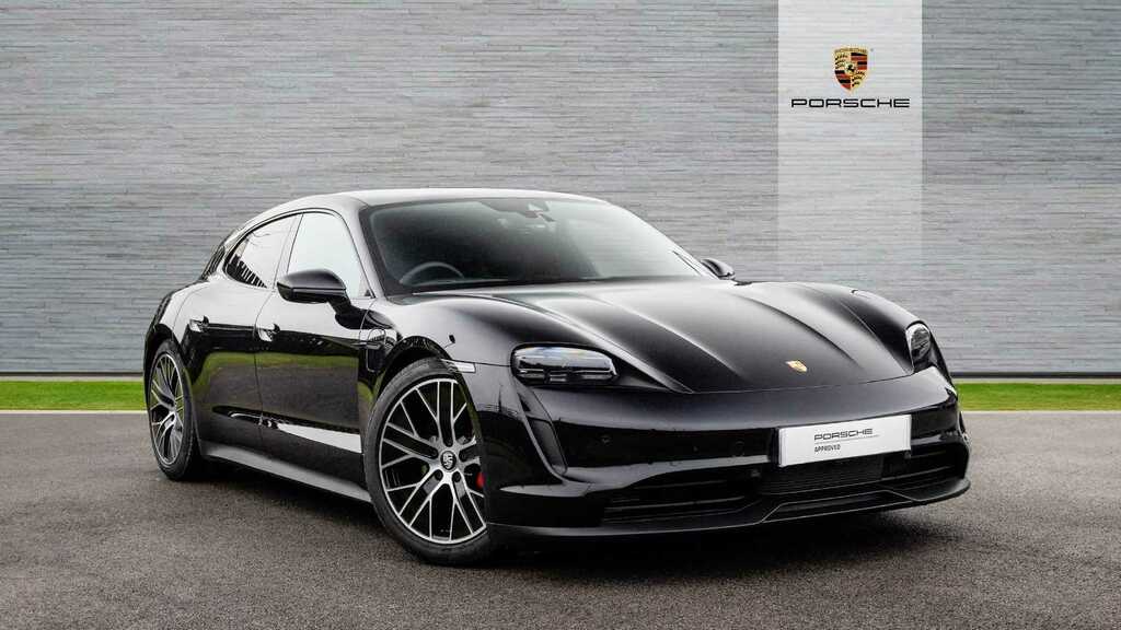 Compare Porsche Taycan 4S Sport Turismo 2024 MH73EHD Black