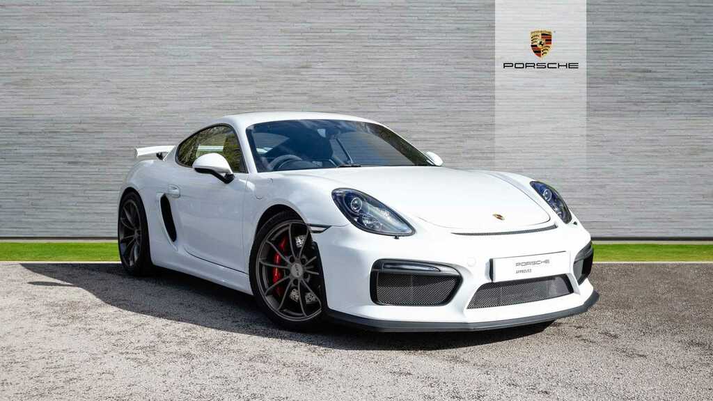 Porsche Cayman Gt4 White #1