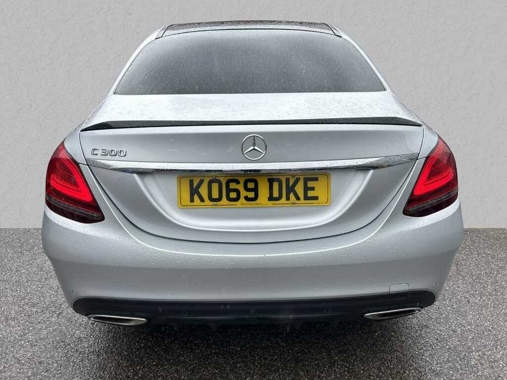 Compare Mercedes-Benz C Class C300 Amg Line Night Ed Premium Plus 9G-tronic KO69DKE Silver
