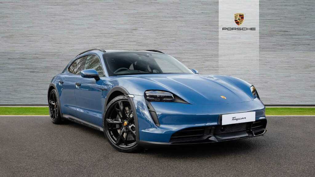 Compare Porsche Taycan Turbo Cross Turismo 2024 MV24SFU Blue