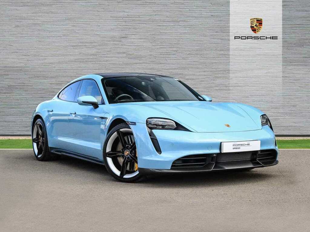 Porsche Taycan Turbo S Blue #1