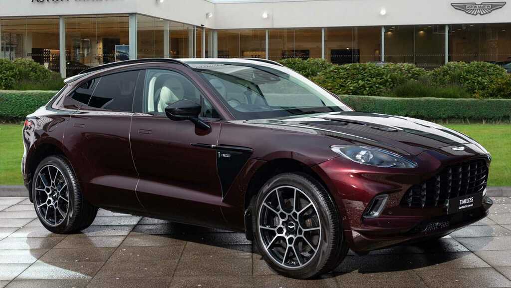Compare Aston Martin DBX V8 550 Touchtronic CY70DTK Red
