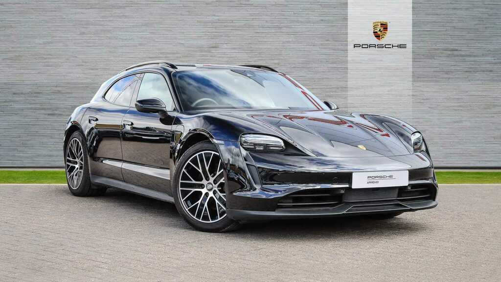 Compare Porsche Taycan Sport Turismo 2024 BV73HZC Black