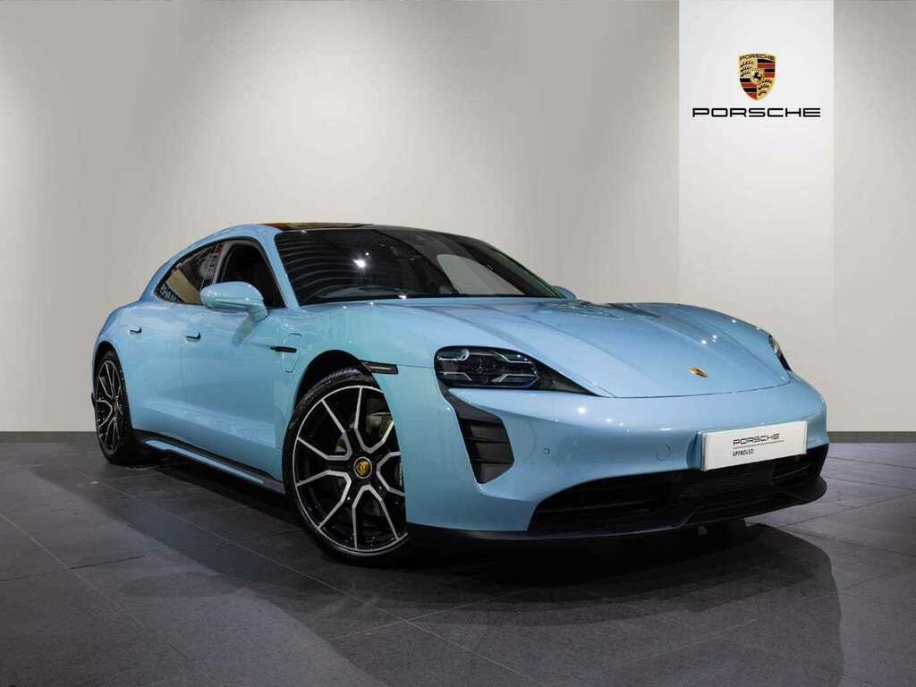Compare Porsche Taycan Sport Turismo 2024 MV73OAY Blue