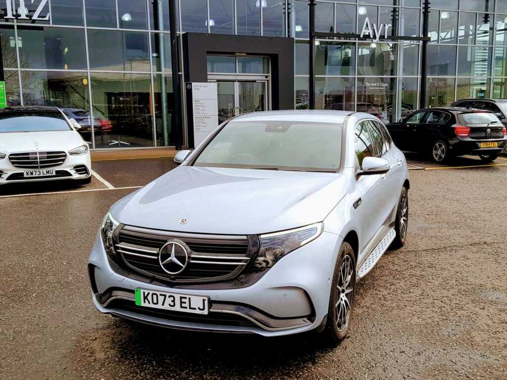 Compare Mercedes-Benz EQC 400 300Kw Amg Line Edition 80Kwh KO73ELJ Silver