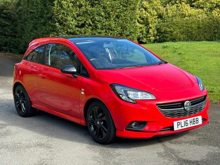 Compare Vauxhall Corsa 1.4I Ecoflex Limited Edition Euro 6 PL16HBB Red