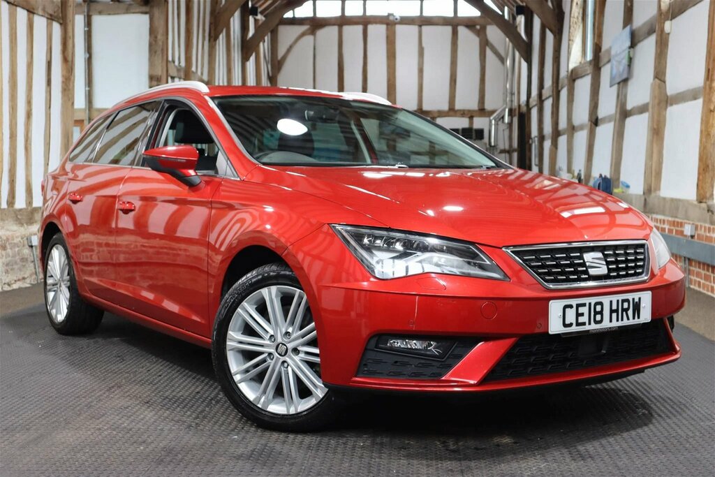 Compare Seat Leon 2.0 Tdi Xcellence Technology St Dsg Euro 6 Ss 5 CE18HRW Red
