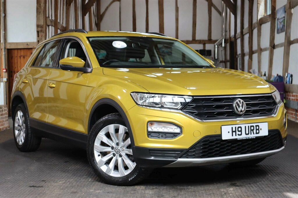 Compare Volkswagen T-Roc 1.0 Tsi Se Euro 6 Ss H9URB Yellow
