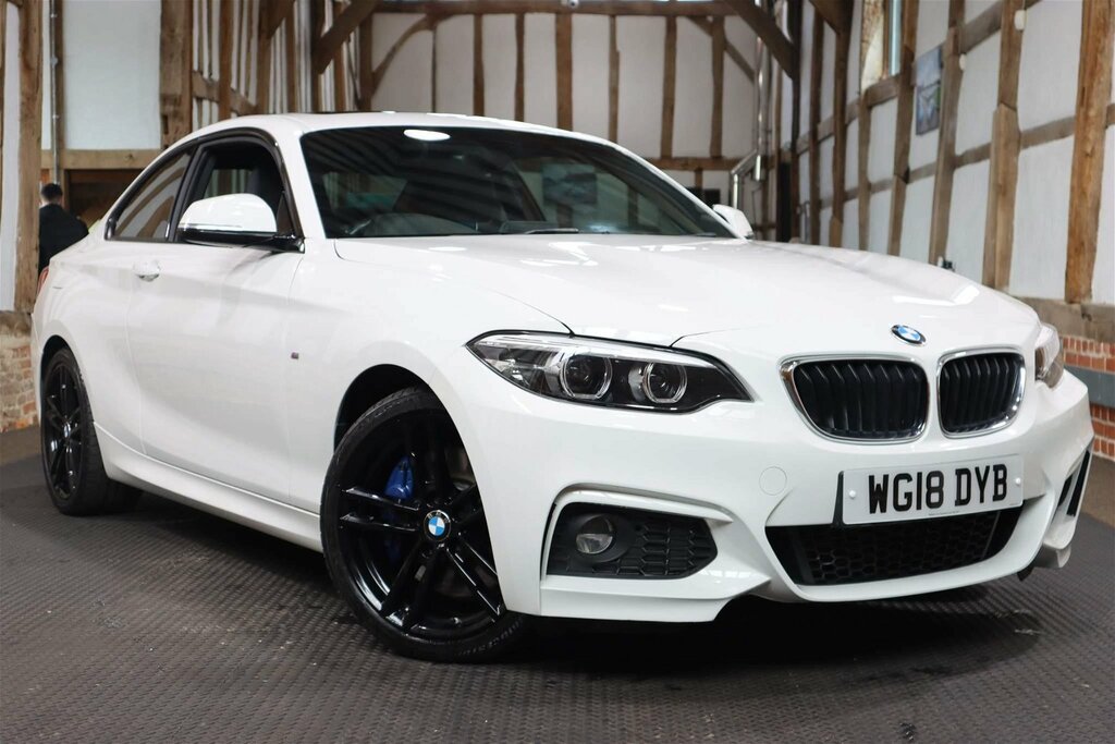 Compare BMW 2 Series 2.0 220D M Sport Euro 6 Ss WG18DYB White