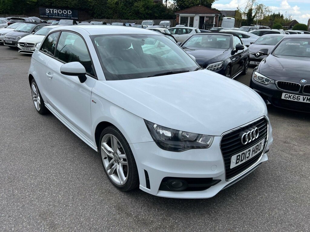 Audi A1 S Line White #1