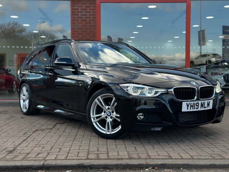 Compare BMW 3 Series 318D M Sport Step Touring YH19MLM Black