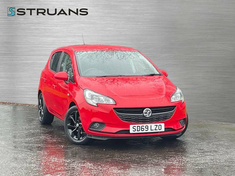 Compare Vauxhall Corsa Griffin 1.4 75 SD69LZO Red