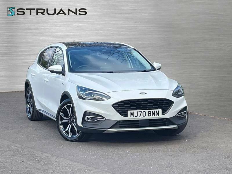 Compare Ford Focus Active X Vignale Edition 1.0 Ecoboost Hybrid Mhev MJ70BNN White