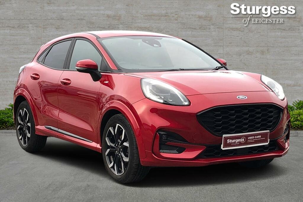 Compare Ford Puma 1.0T Ecoboost Mhev St-line X Euro 6 Ss WP71SYC Red