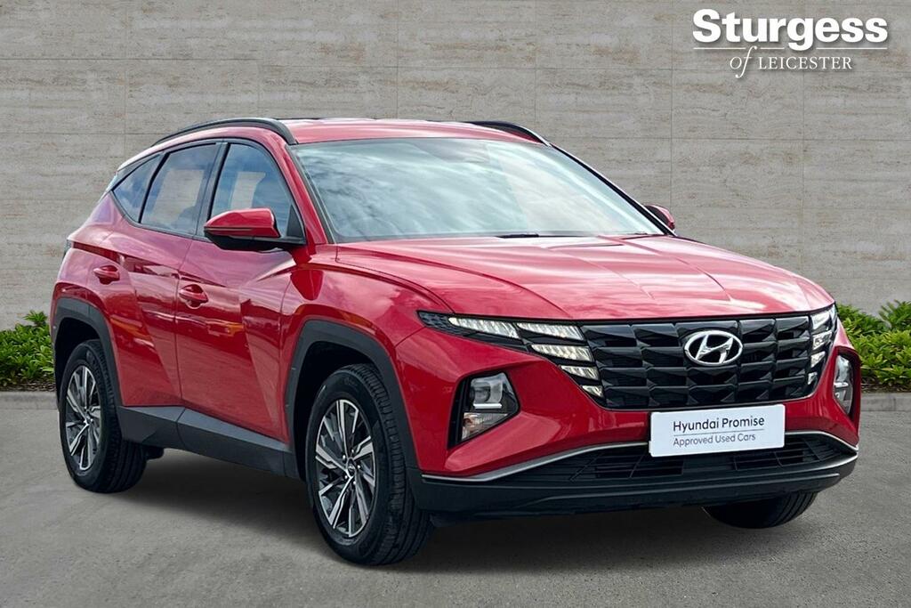 Compare Hyundai Tucson 1.6 H T-gdi Se Connect Euro 6 Ss EO23VWB Red