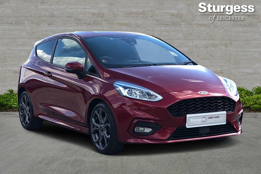 Compare Ford Fiesta St-line SC68NGG Red