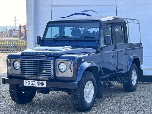 Compare Land Rover Defender 2.2 Td County Dcb FX63NNM Blue
